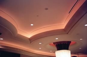 GFRG ceiling by Stromberg. 