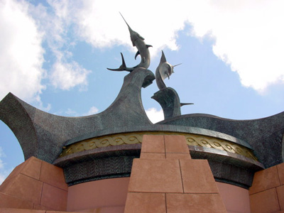 Custom sculpture and dome - Atlantis Resort, Paradise Island, Bahamas