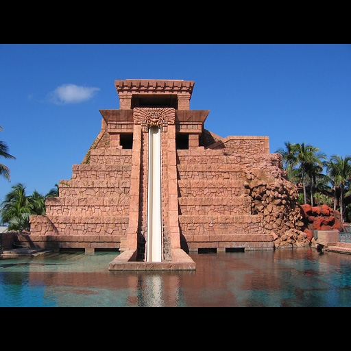 GFRC waterslide at Atlantis. 